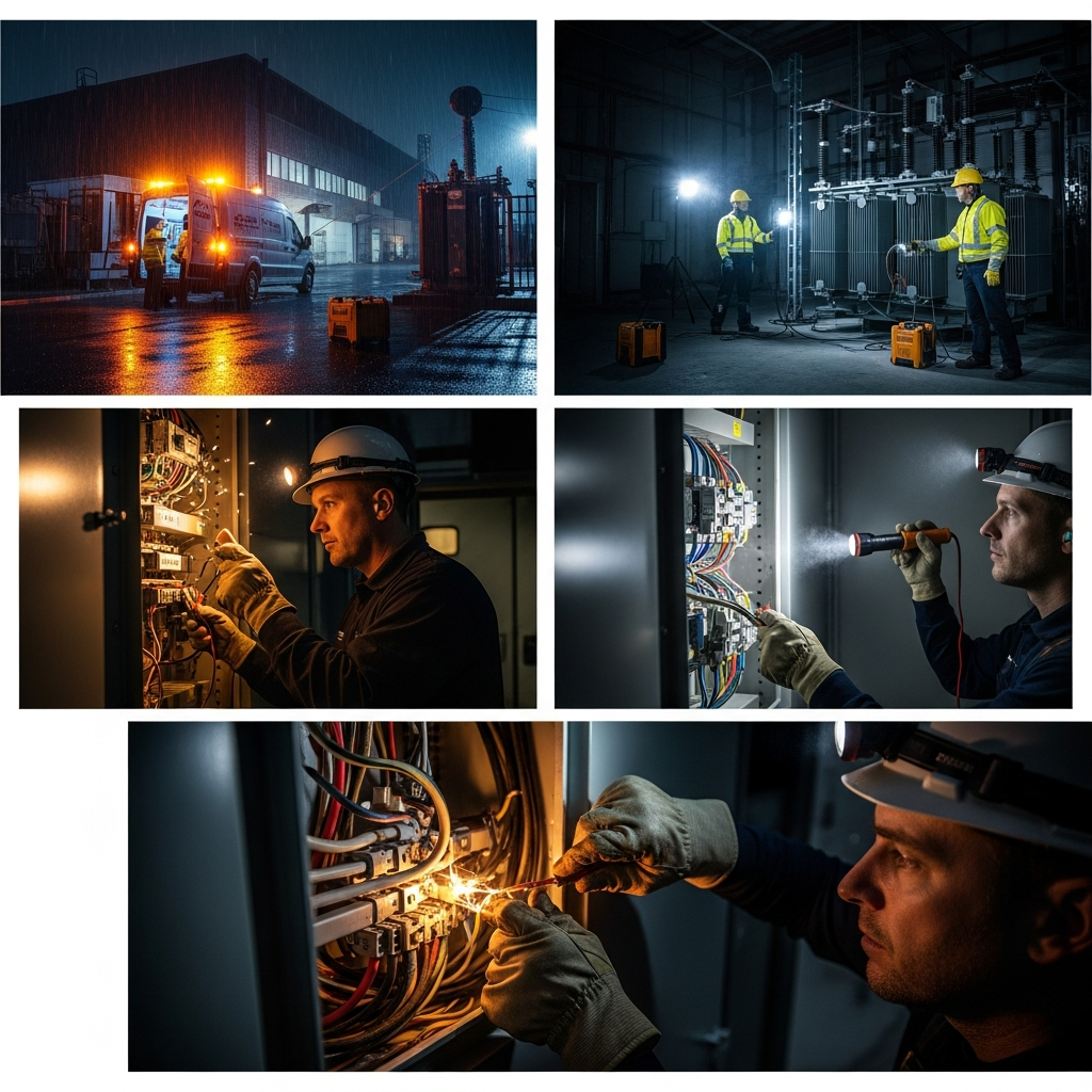 Gaza’s blackout crisis puts generator-ready infrastructure at the center of Commercial Industrial Electrical Installation 1 image 224