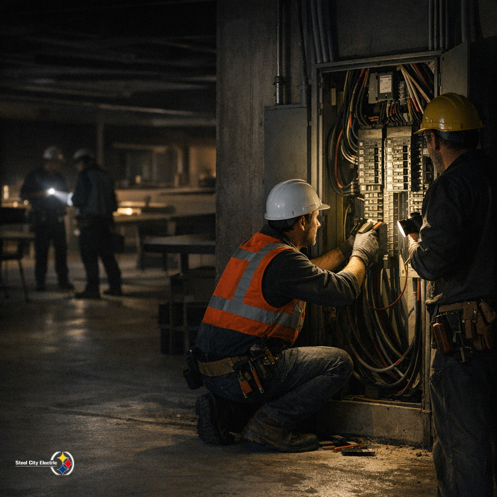 Parallel power network licence doubts raise delay and downtime risks for commercial underground electrical utility installation 5 steel city branded 11002 1784388212