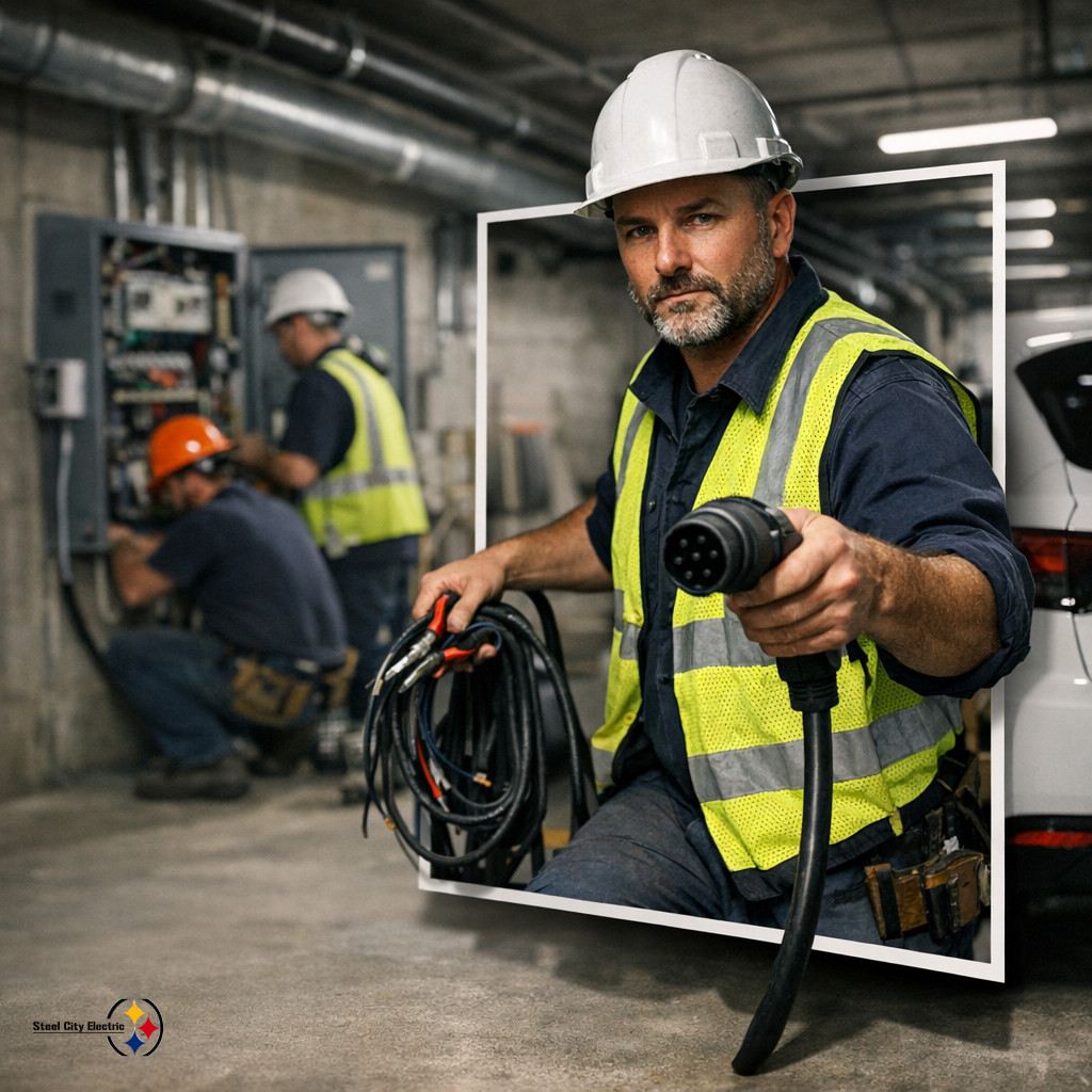 Marquis recognition in electrical contracting makes commercial EV charger installation a load-planning issue, not a parking-lot upgrade 10 steel city branded 11015 1784393612