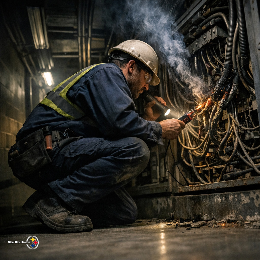 Government Electrical Licence News Is a Hard Reminder That Missed Problems in Commercial New Electrical Service Installation Can Shut a Facility Down 3 steel city branded 11109 1784434983