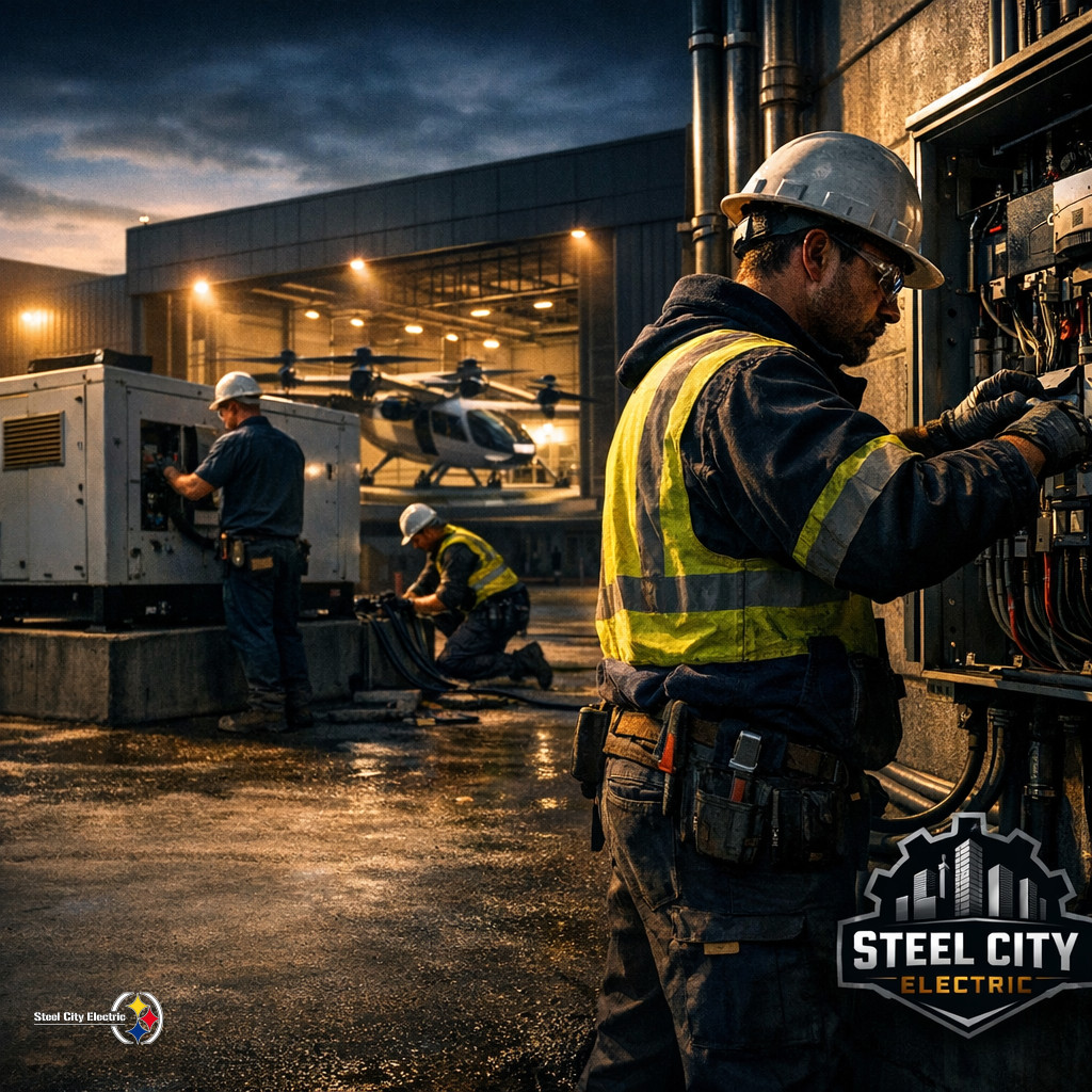 Flying Car Power Buildout Puts Commercial Generator Installation Back in the Critical Path 10 steel city branded 11122 1784436767