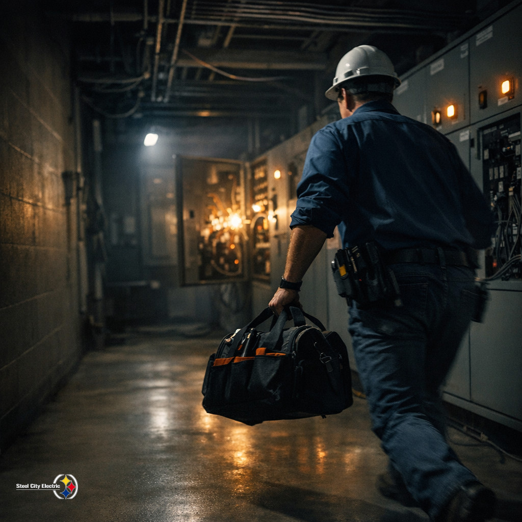 Bellrock electrical studies expose the quiet load creep behind Commercial EV Charger Installation 4 steel city branded 11359 1784539387