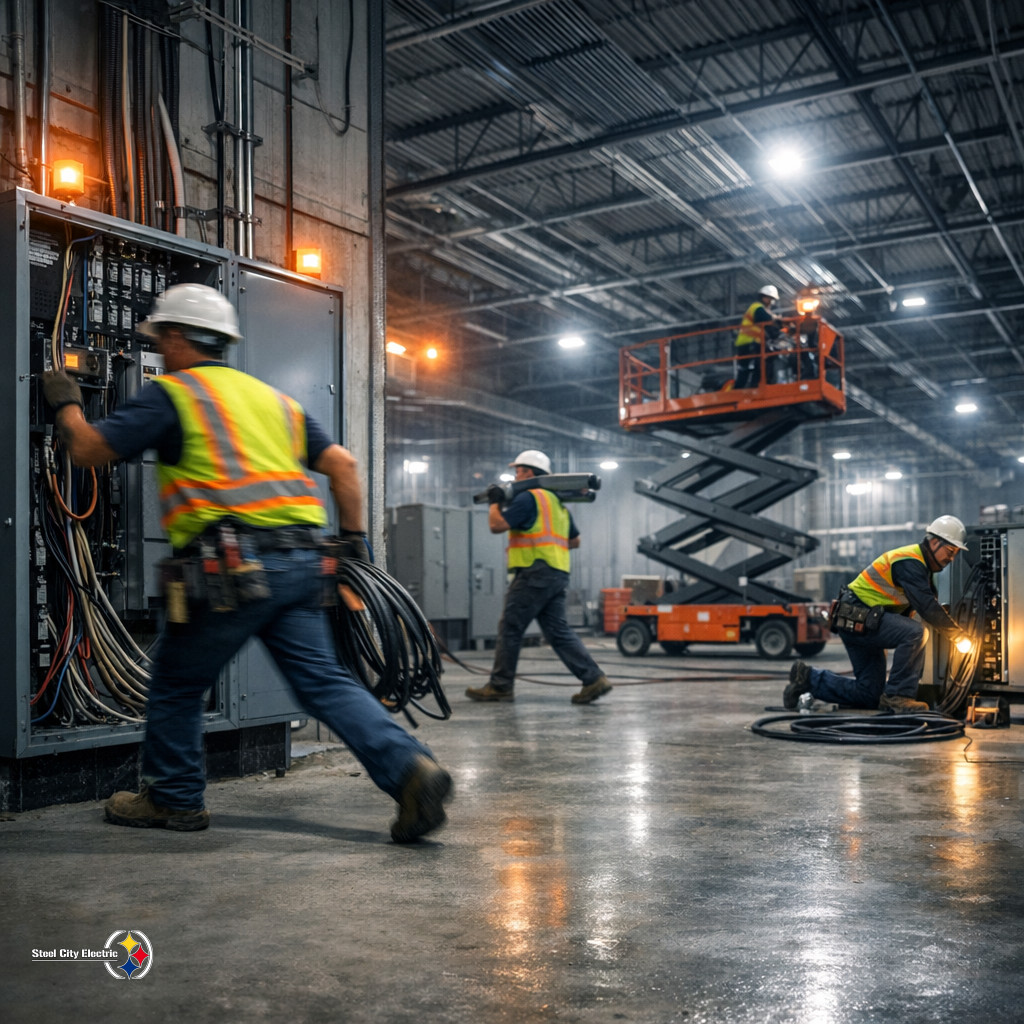 AI Grid Investment Rush Is Turning Commercial New Electrical Service Installation Into a Jobsite Bottleneck 6 steel city branded 11391 1784553817