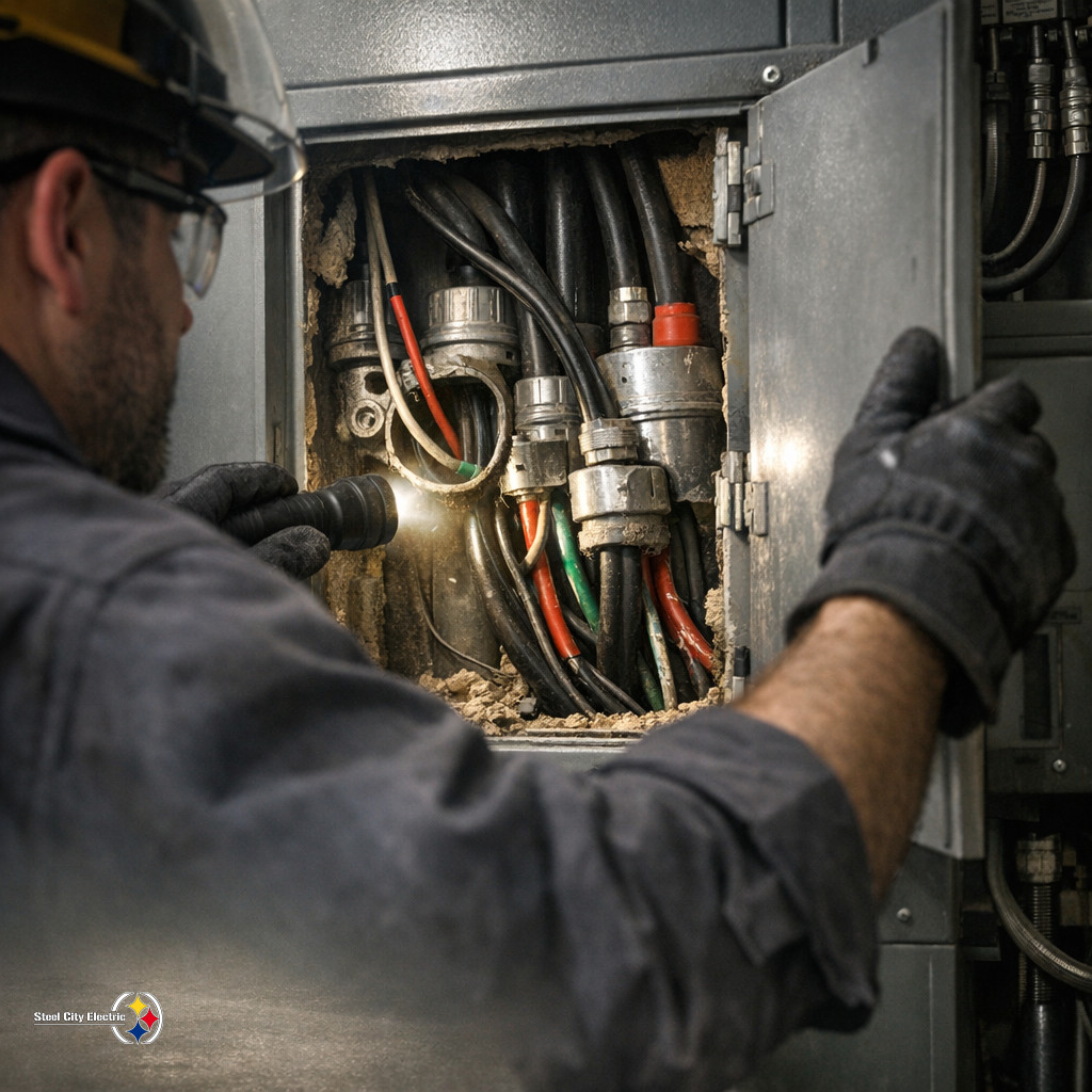 High-Voltage Service Builds Put Raceway Connector and Adaptor Quality on the Line in Commercial New Electrical Service Installation 10 steel city branded 11991 1784813042