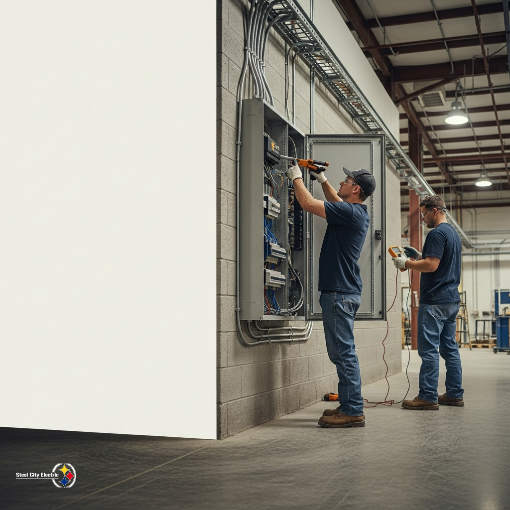 NEC’s eighty-three percent dwelling conductor clarification is a field reminder before commercial electrical panel upgrades 4 steel city branded 9832 1784221524