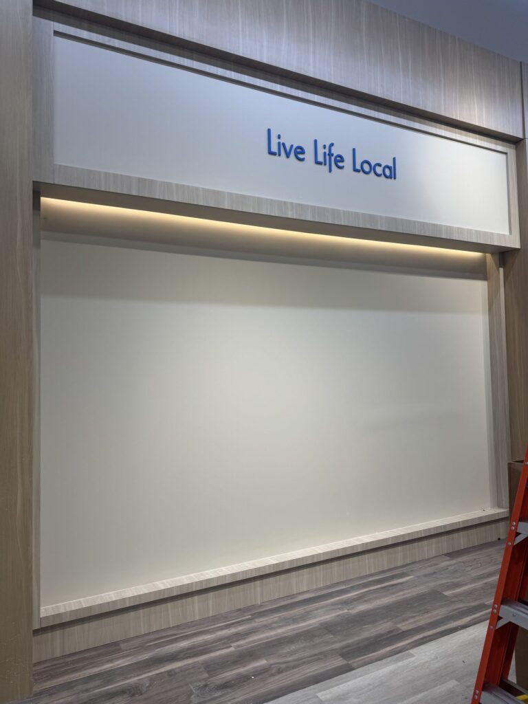 Illuminated display wall lighting at Bealls Florida #63 Bradenton