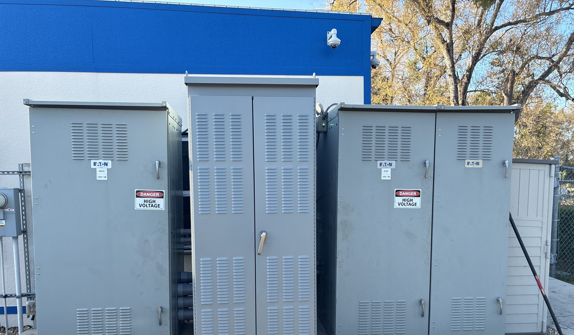 Eaton switchgear and service entrance at GEO Group secure facility, Tampa FL – Steel City Electric